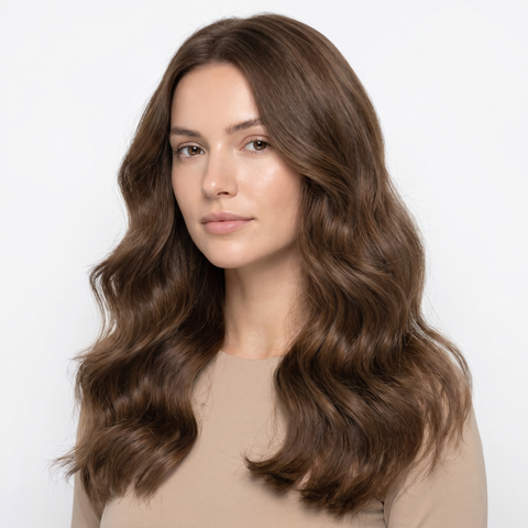 Almond Joy (#5) Intelligent Weft™ | 100% Seamless Remy Extensions | Pro Only