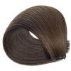 Brown Chestnut Intelligent Weft™ | 100% Seamless Remy Extensions | Pro Only