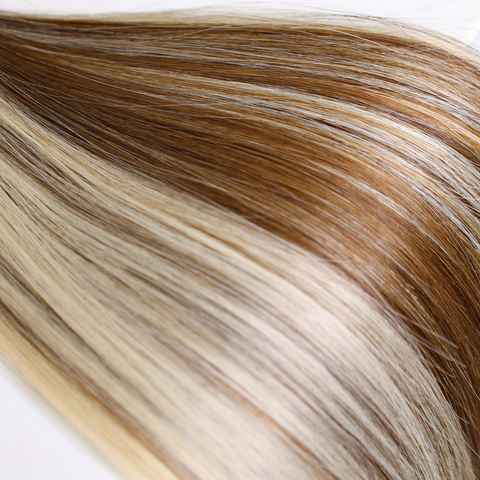 Sugar Cookie (#4/8/613) Intelligent Weft™ | 100% Seamless Remy Extensions | Pro Only