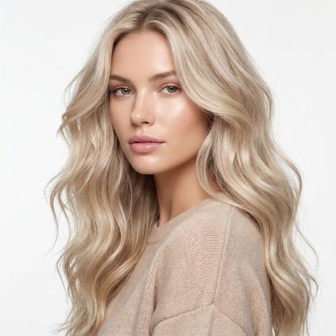 Vanilla Bean (#613/18) Intelligent Weft™ | 100% Seamless Remy Extensions | Pro Only