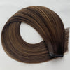 Mediterranean (#4/24) Intelligent Weft™ | 100% Seamless Remy Extensions | Pro Only