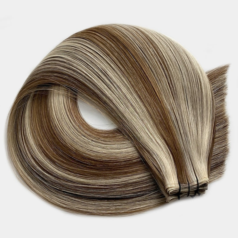 Sugar Cookie (#4/8/613) Intelligent Weft™ | 100% Seamless Remy Extensions | Pro Only